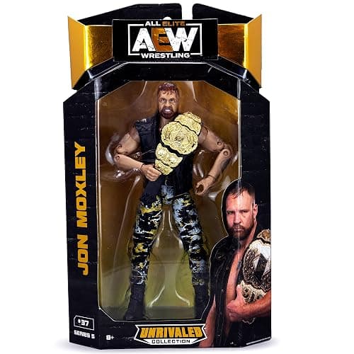 All Elite Wrestling Unrivaled Collection Jon Moxley - 6.5-Inch AEW Action Figure - Series 5 - Image 1