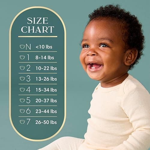 Pampers Amore, Size 1 (8-14 lbs), 82 Count, Our Best Diaper – Hypoallergenic & Fragrance Free, Up to 100% Leakproof, Soft as Cashmere thumbnail 13
