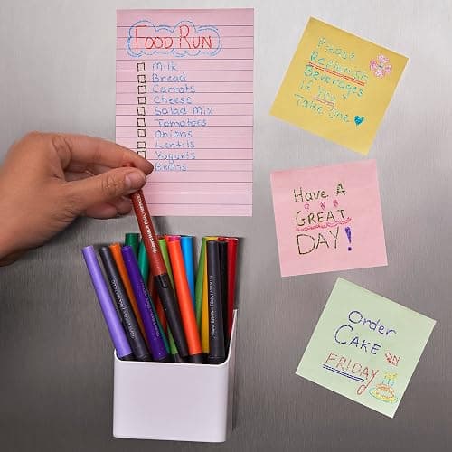 Paper Mate Flair Metallic Felt Tip Pens, City Lights Collection, Glittery Assorted Colors, Premium Ink, 8 Count - Perfect for Writing, Doodling, Bullet Journaling, Glitter, Sparkle, Writing Fun thumbnail 13
