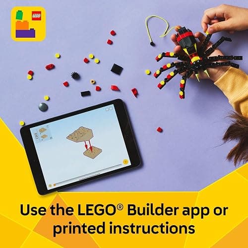 LEGO Creator 3 in 1 Wild Animals Surprising Spider Toy - Building Toy with 3 Build Options, Spider, Scorpion, or Snake - Animal Figures for Kids, Boys & Girls, Ages 7+ - Gift Idea for Birthday - 31159 thumbnail 7