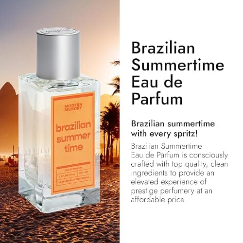 Modern Memory Brazilian Summertime Eau de Parfum for Women, 2.5 fl oz - Notes of Lemon, Salted Caramel & Rich Almond thumbnail 2