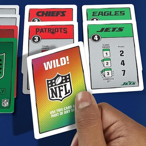 Monopoly Deal NFL Edition Game | Officially Licensed NFL Card Game for Families and Kids | Ages 8+ | 2-5 Players | 15 Mins. | Football Games thumbnail 10