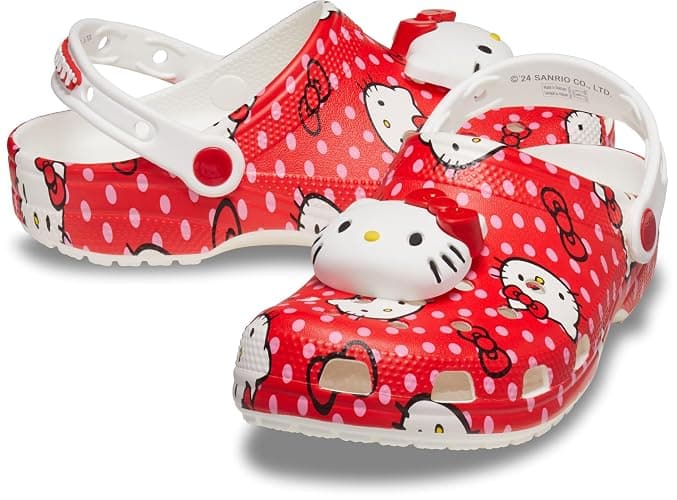 Crocs Unisex Adult Hello Kitty Classic Clogs thumbnail 4