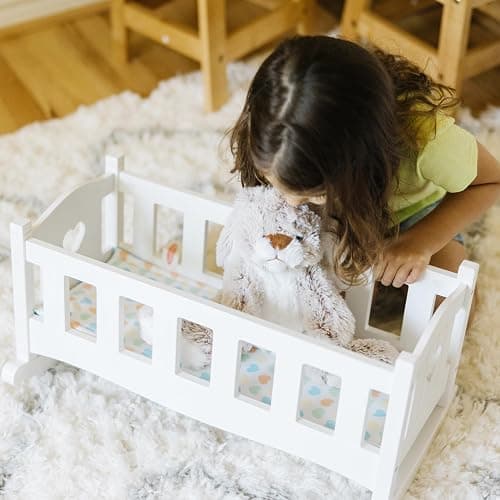 Melissa & Doug Mine to Love Wooden Play Cradle thumbnail 2