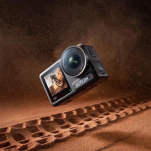 DJI Osmo Action 4 Essential Combo, Action Camera 4K/120fps with a 1/1.3-Inch Sensor, Stunning Low-Light Imaging Underwater Camera, 10-bit & D-Log M Color Performance Vlogging Camera, 1770mAh Battery thumbnail 8