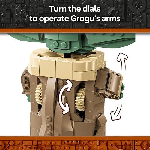 LEGO Star Wars Grogu with Hover Pram Building Toy Set - Star Wars Toy for Kids, Boys & Girls, Ages 10+ - Gift Idea for Birthday - 75403 thumbnail 5
