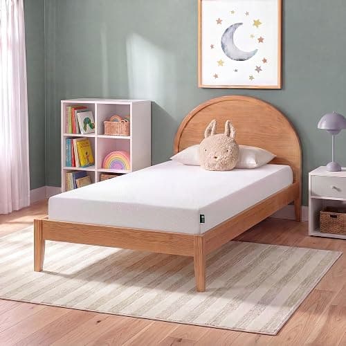 Zinus Green Tea Memory Foam Mattress 6 Inch, Pressure-Relieving Comfort & Full-Body Support, Naturally Fresh, Medium Firm Feel, CertiPUR-US & Oeko-TEX Certified Safe Materials, Twin thumbnail 2