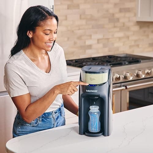 Baby Brezza Formula Pro Advanced Formula Dispenser Machine - Automatically Mix a Warm Formula Bottle Instantly - Easily Make Bottle with Automatic Powder Blending, Charcoal thumbnail 8