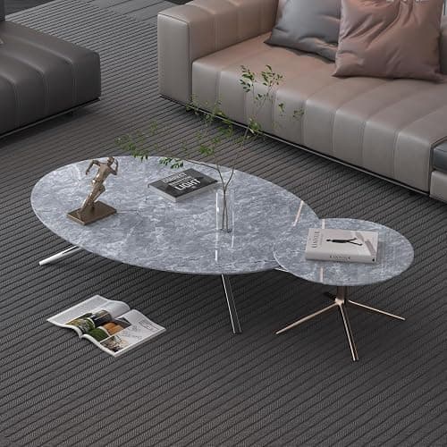 HOLOMEY Gray Marble Contact Paper for Countertops Waterproof Marble Peel and Stick Wallpaper Removable Self-Adhesive Granite Vinyl Wrap Roll for Kitchen Bathroom Sink Table Darwer Locker 16x118 inch thumbnail 2