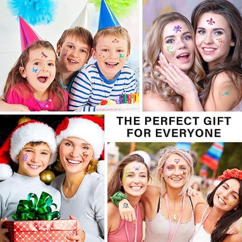 12 Temporary Tattoo Stencils,142 PCS Henna Stencils Reusable Tattoo Stencils for Face Body Art Painting for Women Men Adults Kids thumbnail 8