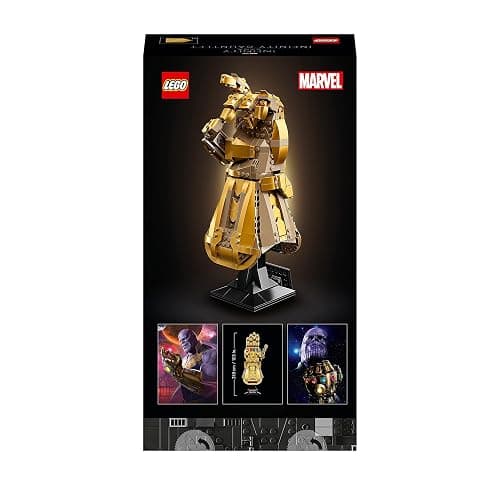 LEGO 76191 Marvel Super Heroes Infinity Handschuh, Avengers-Set für Erwachsene mit Modell von Thanos' Gauntlet zum Bauen, Fanartikel, Geschenk für Männer, Frauen, Sie und Ihn - Einzeln thumbnail 9