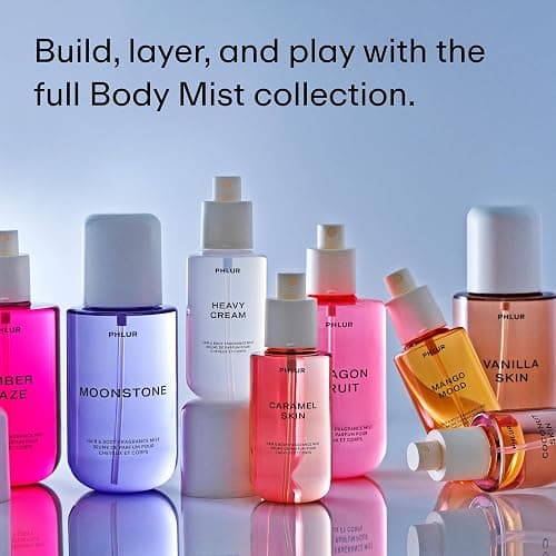 PHLUR Heavy Cream Body Mist – Hair and Body Mist & Body Spray Marshmallow, Whipped Cream, Jasmine, Coconut & Vanilla Body Spray (8 FL Oz) thumbnail 5