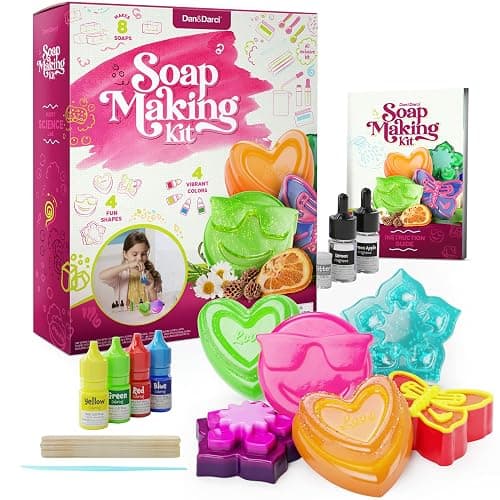 Dan&Darci Soap Making Kit for Kids - Easter Crafts Science Toys - Birthday Easter Gifts for Girls and Boys Age 6-12 Years Girl DIY Kits - Best Educational Craft Activity Gift for 6-12 Year Old Kid thumbnail 9