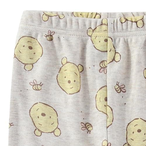 Disney Pooh Mickey Baby Boys Girls Bodysuit Pants and Cap 3 Pc Set Infants thumbnail 8