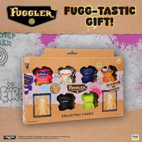 Fuggler Gold Edition Collectible Figures 8 Pack Deluxe Box Mystery Characters 24 Styles Rare Ultra Rare Hidden Figures Official Toy A thumbnail 6