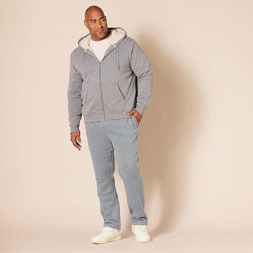 Amazon Essentials Men's Fleece Open Bottom Sweatpant (Available in Big & Tall) thumbnail 8