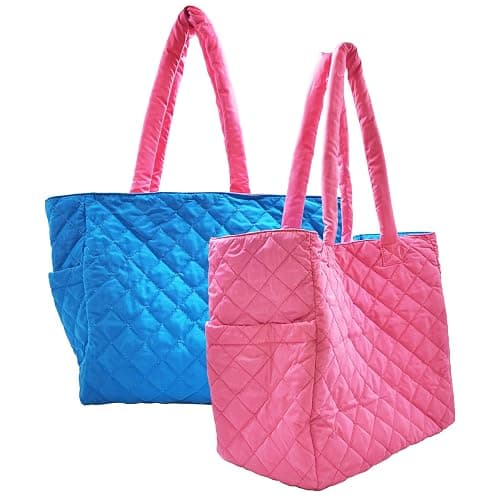 K. Carroll Accessories Riva Reversible Nylon Tote Oprah's Favorite Things 2025 - Image 1