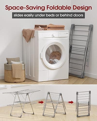 Sakugi Foldable Laundry Drying Rack thumbnail 5