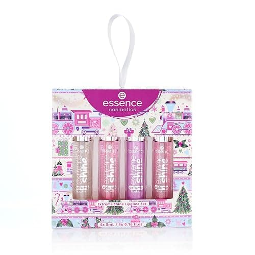 essence | Extreme Shine Volume Lipgloss Gift Set | 4 Shades in 1 Set | Stocking Stuffer for Beauty Lovers | Vegan & Cruelty Free | Free from Gluten, Parabens, Preservatives, Oil - Image 1