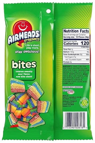 Airheads Xtremes Bites Rainbow Berry (2 Pack) by Airheads thumbnail 2