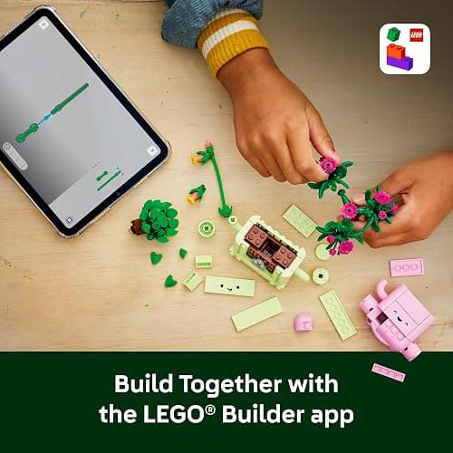 LEGO Botanicals Rocking Plants - Building Toy for Kids, Girls & Boys, Ages 9+ - Decor for Dorm Desk or Shelf - Housewarming Gift Ideas - 11506 thumbnail 7