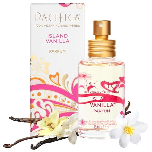 Pacifica Island Vanilla Perfume – Clean Vanilla Fragrance for Women - Warm Tropical Aroma - Long-Lasting Clean Beauty Non Toxic Scent, Vegan & Cruelty-Free, 1 oz Travel-Friendly Spray - Image 1