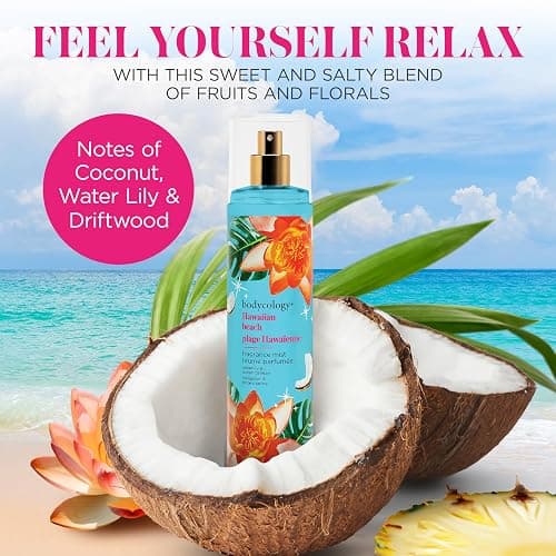 Bodycology Long-Lasting Fragrance Body Mist, Hawaiian Beach, 8 fl oz thumbnail 3