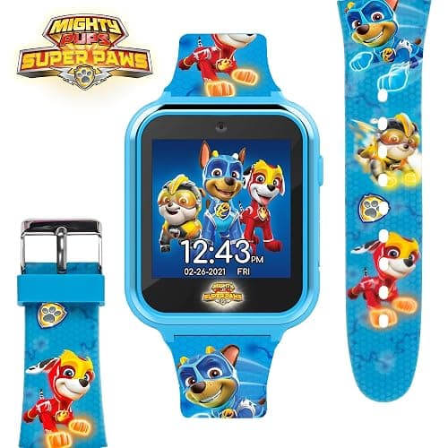Accutime Paw Patrol Smart Watch with Camera for Kids and Toddlers - Interactive Smartwatch for Boys & Girls Featuring Games, Voice Recorder, Calculator, Pedometer, Alarm, Stopwatch, with USB Cable thumbnail 3