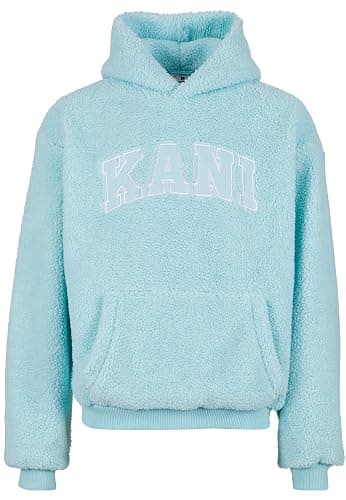 Karl Kani Serif Teddy Hoodie - Image 1
