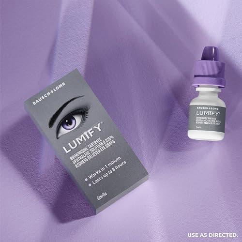 LUMIFY Redness Reliever Eye Drops, For Whiter & Brighter Looking Eyes, 0.17 Fl Oz (5 mL) thumbnail 9