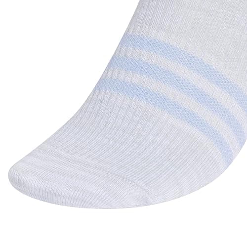 adidas Unisex Kids Quarter Ankle Socks for Boys and Girls Youth (6-pack) Superlite Breathable and Lightweight Discontinued thumbnail 2