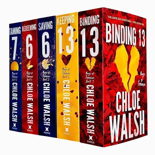 Boys of Tommen Series 5 Books Collection Set By Chloe Walsh (Binding 13, Keeping 13, Saving 6, Redeeming 6 & Taming 7) - Image 1