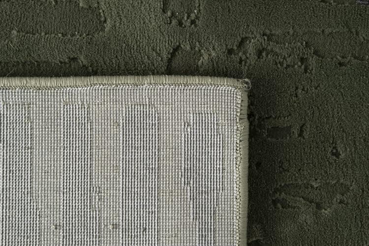 Revival Rugs Shell 6'7"x9' Washable Area Rug for Living Room Bedroom - 100% Recycled Oeko-TEX Certified, Medium Pile, Green thumbnail 8