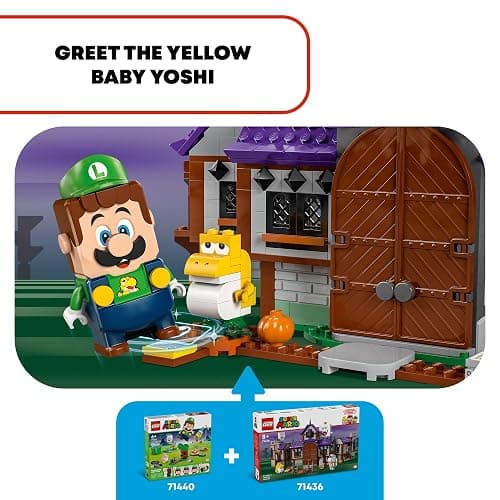 LEGO Super Mario King Boo's Haunted Mansion - Building Toy for Kids Ages 8+ - Mario Toy W/ 4 Minifigures - Gift for Boys, Girls, & Gamers - 71436 thumbnail 4