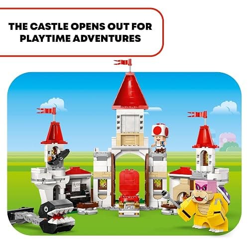 LEGO Super Mario Battle with Roy at Peach’s Castle, Nintendo Character Mario Toy for Kids, Castle Toy & Adventure Set, Gift for Girls, Boys & Gamers Ages 7 and up, 71435 thumbnail 3