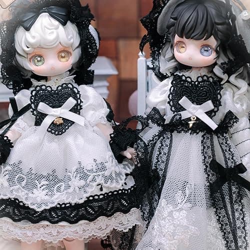 CALEMBOU Blind Box BJD Dolls, Vintage Treasures Series 15cm Ball Jointed Doll, Cute Dress Up Doll with Joints, Mystery Collectible Anime Action Figure Toys, Gift for Girls Boys thumbnail 5