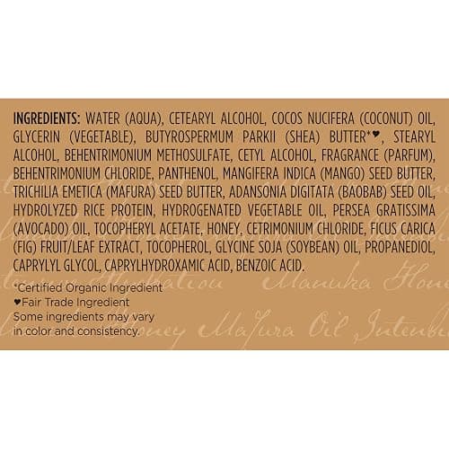 Shea Moisture Intensive Hydration Hair Masque Manuka Honey & Mafura Oil For Dry, Damaged Hair Deep Conditioning Hair Treatment 11.5 oz thumbnail 8