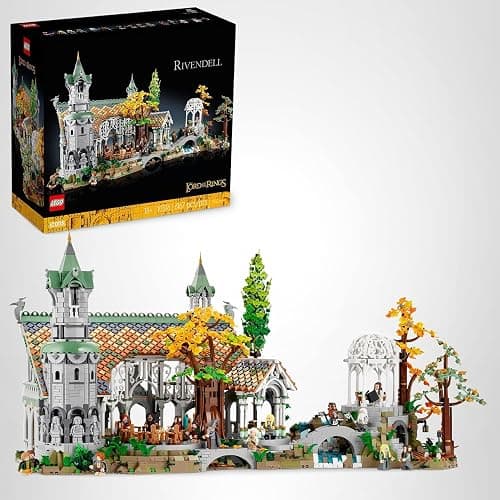 LEGO Icons The Lord of The Rings: Rivendell Building Set for Adults, Ages 18+ - LOTR Bedroom or Home Decor - Gift for Men & Women - 10316 thumbnail 9