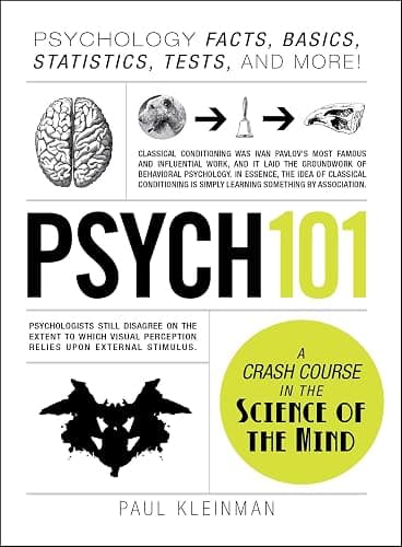 Psych 101: Psychology Facts, Basics, Statistics, Tests, and More! (Adams 101 Series) - Image 1