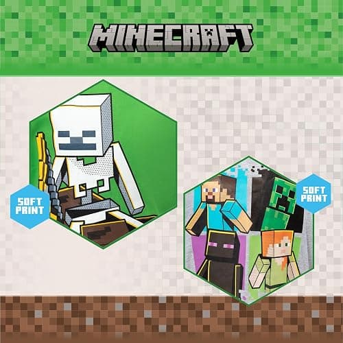 Minecraft Boys' 3-Pack T-Shirts Little Kid to Big Kid thumbnail 6