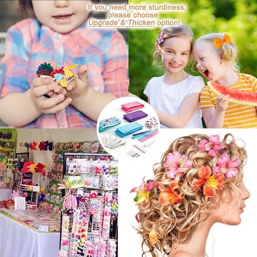 HiJeaton Hair Clips for Hair Bows, 150Pcs Alligator Metal Clip (4.5cm/1.77"), Gator Hairdresser Clips for Bow Making, Large Plain DIY Clips Supplies for Crafts thumbnail 5
