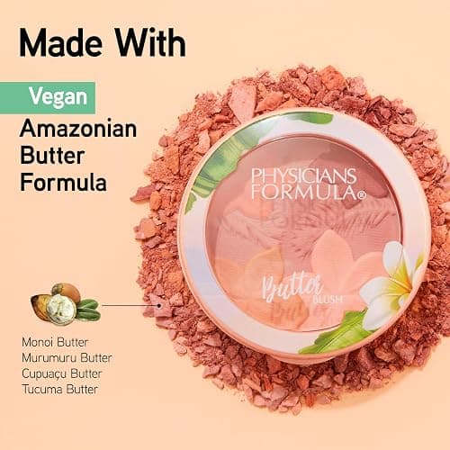 Physicians Formula Matte Monoi Butter Blush Makeup Powder, Mauvy Mattes, Dermatologist Tested thumbnail 5