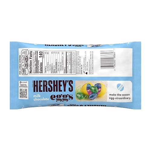 Hersheys, Solid Milk Chocolate Eggs, 7.4 Ounce thumbnail 2
