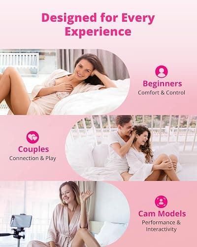 LOVENSE Lush Anal Vibrating Butt Plug Sex Toys, App Controlled Vibrator with LED Light, Small Anal Plug Adult Sex Toys & Games for Men Women Couples, Beginners-Friendly, Waterproof, Rose thumbnail 7