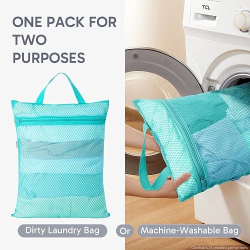 OlarHike 10 Set Packing Cubes for Travel,Gifts for Women Mom,Anti-Tearing Suitcase Organizer,with Over 1000 pcs Mesh Holes,Vacation Essentials & Accessories for Cruise Ship thumbnail 6