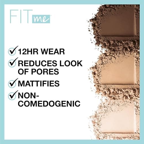 Maybelline Fit Me Matte + Poreless Pressed Face Powder Makeup & Setting Powder, Translucent, 1 Count thumbnail 2