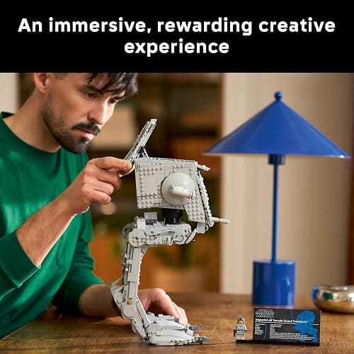 LEGO Star Wars at-ST Walker Building Set - Adult Building Blocks for Fans, Ages 18+ - Imperial Forces Collectible Model Kit - Star Wars Gift Idea for Men & Women - 75417 thumbnail 3