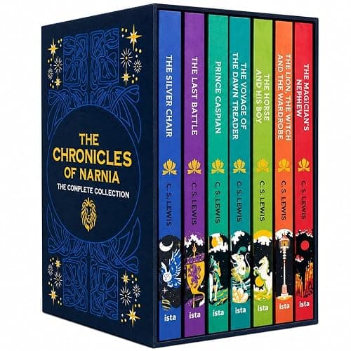 The Chronicles of Narnia 7 Books Collection Box Set By C S Lewis (The Magician's Nephew, The Lion the Witch and the Wardrobe, The Horse and His Boy,Prince Caspian, Voyage of the Dawn Treader & More) thumbnail 7
