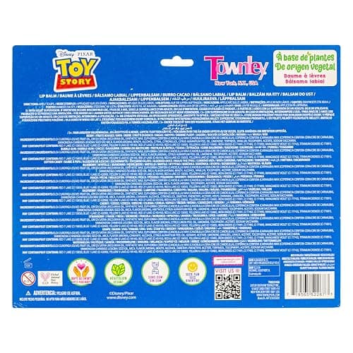Toy Story 10 Piece Plant Based Lip Balm with Bonus Toppers, Makeup Set for Girls, Boys, Toddlers, Perfect for Gift-Giving, Sleepovers, for Kids, by Townley Girl thumbnail 8