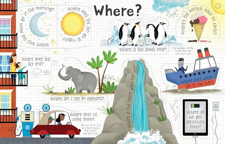 Lift-the-flap Questions and Answers about Our World thumbnail 3